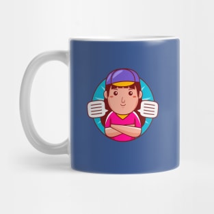 Graphic Designer Woman Mug